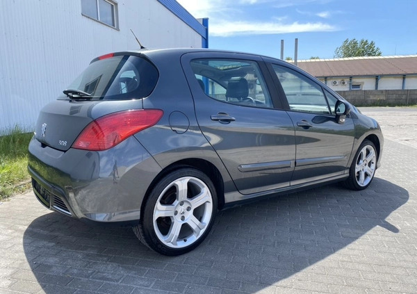 Peugeot 308 cena 14800 przebieg: 212000, rok produkcji 2008 z Września małe 326